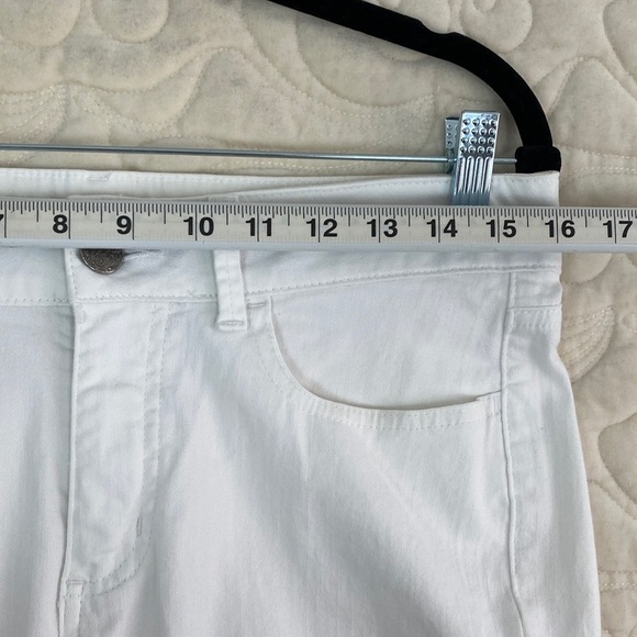 Riders by Lee White Capris Cotton Size 10 - Picture 5 of 10
